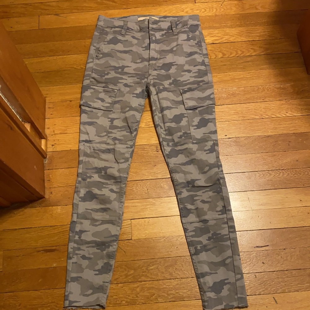 Joe’s Jeans skinny camouflage ankle jeans